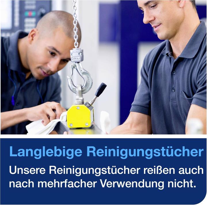 Image du produit Tork Chiffons de nettoyage longue durée Blanc W1/2/3 90537 (1 x)