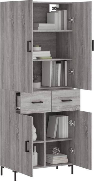 Produktbild vidaXL Highboard (69.50 x 34 x 180 cm)