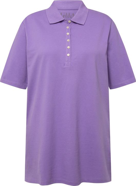 Produktbild Ulla Popken Poloshirt, Piqué, Polokragen, Samt-Knopfleiste, Halbarm (50, 52)