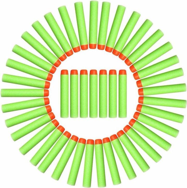 Produktbild Hermex 100-teiliges Dartpfeil-Set in Grün für NERF N-Strike Elite