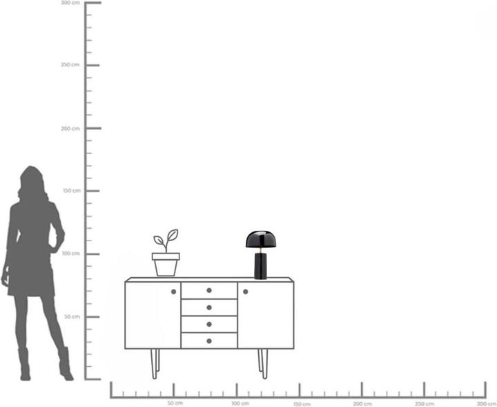 Actual product image Kare Design Table Lamp Loungy Black (E14)