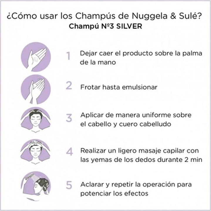 Produktbild Nuggela & Sulé Nº3 SILVER champú premium 250 ml (250 ml)