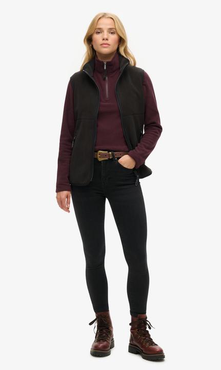 Image du produit Superdry Pull polaire à demi-zip (XS)
