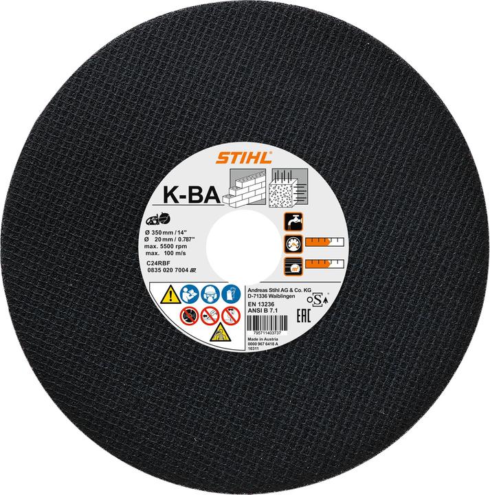 Immagine prodotto Stihl 8350207001 Rotella da taglio in resina sintetica