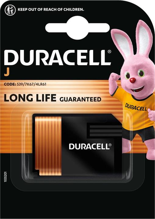 Produktbild Duracell Security (1 Stk., J, 500 mAh)