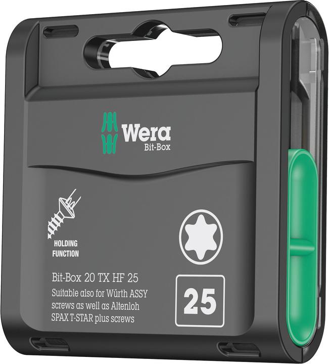 Produktbild Wera Bit-Box 20 TX 20 HF