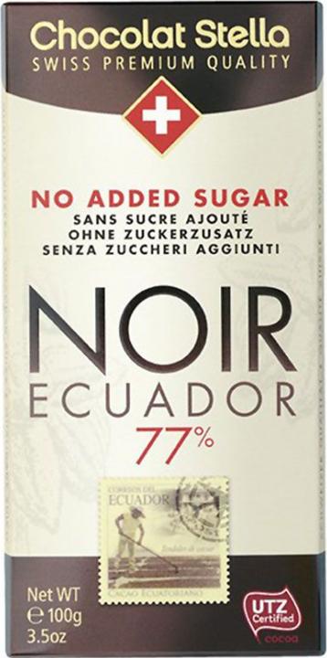 Produktbild Stella Schokolade Noir 77% Ecuador (100 g)