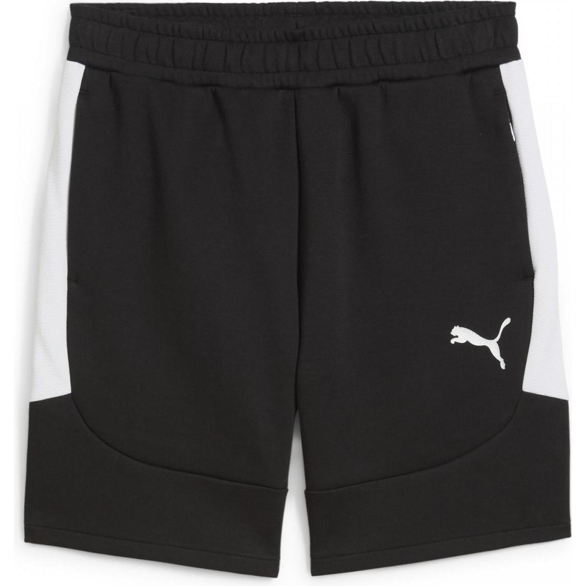 Puma, Herren, Sporthose, teamEVOSTRIPE Shorts (M), Grün, M