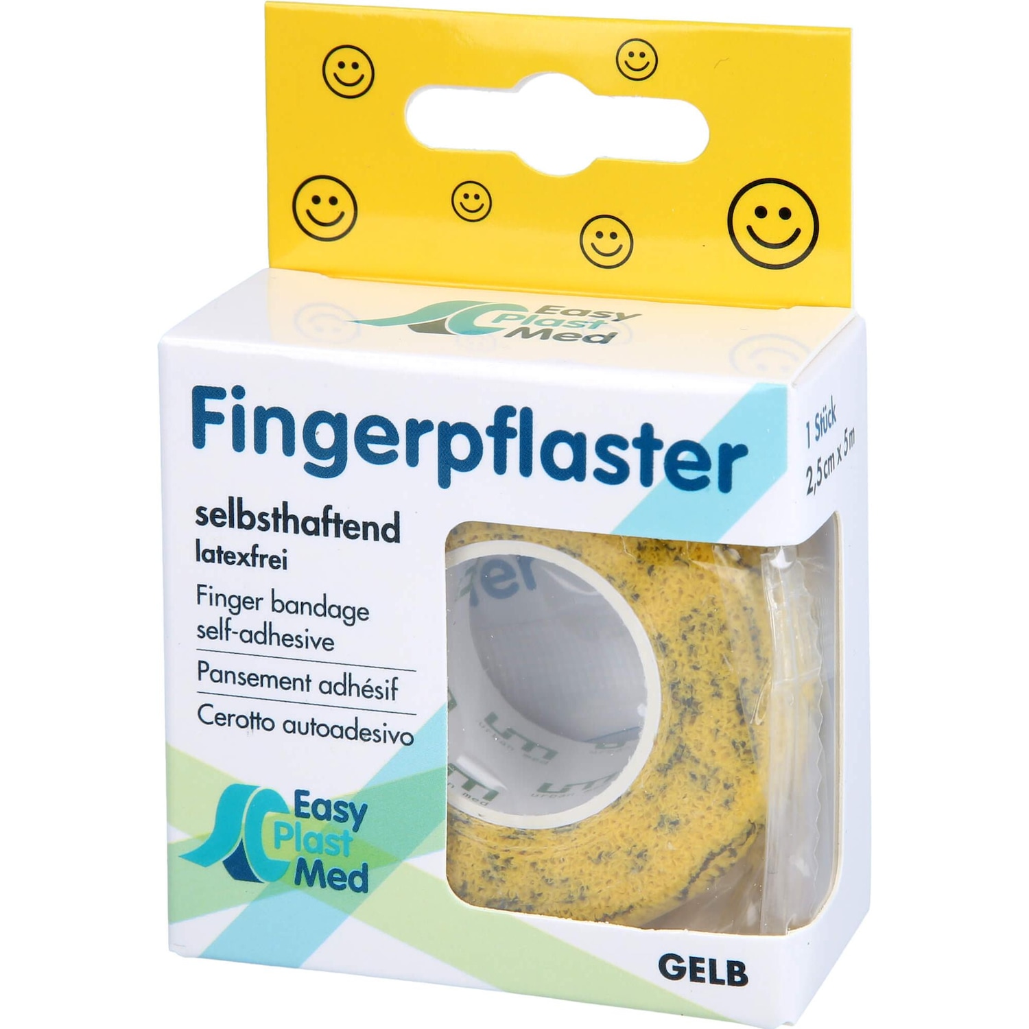 Wellneuss, Pflaster, UM EASY FIN GE SM 2.5CMX5M (1 x)