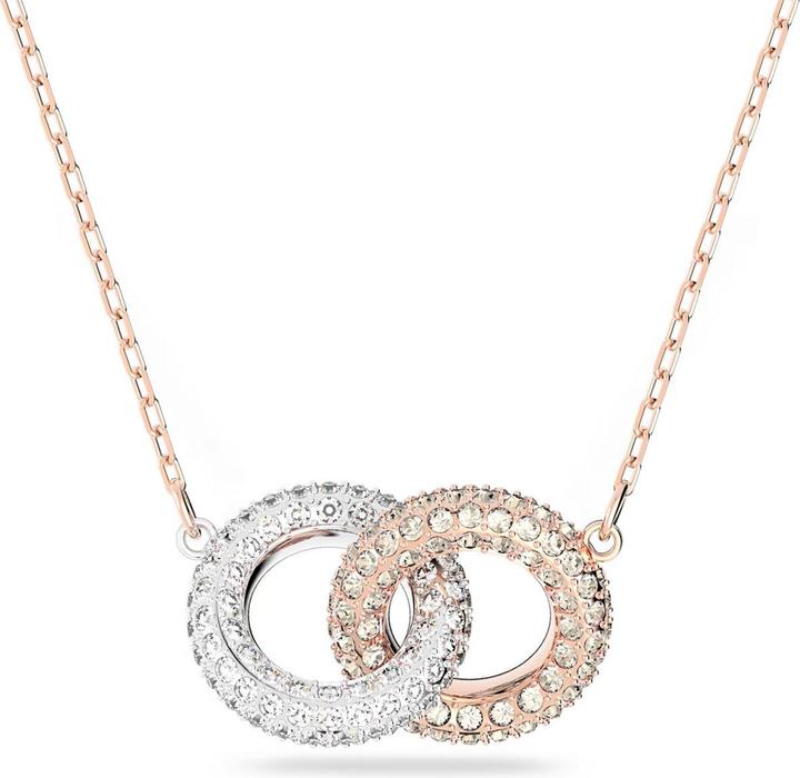 Actual product image Swarovski Stone necklace (Stainless steel, 38 cm)