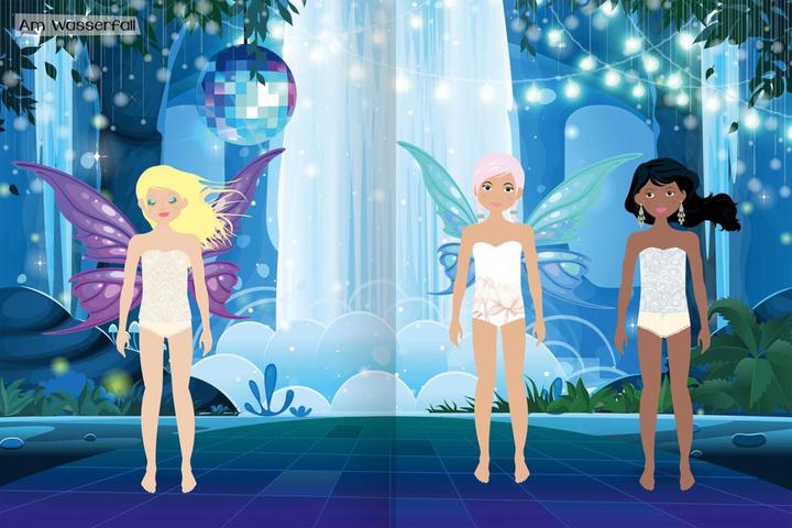 Produktbild Sticker-Anziehpuppen Auf dem Feenball