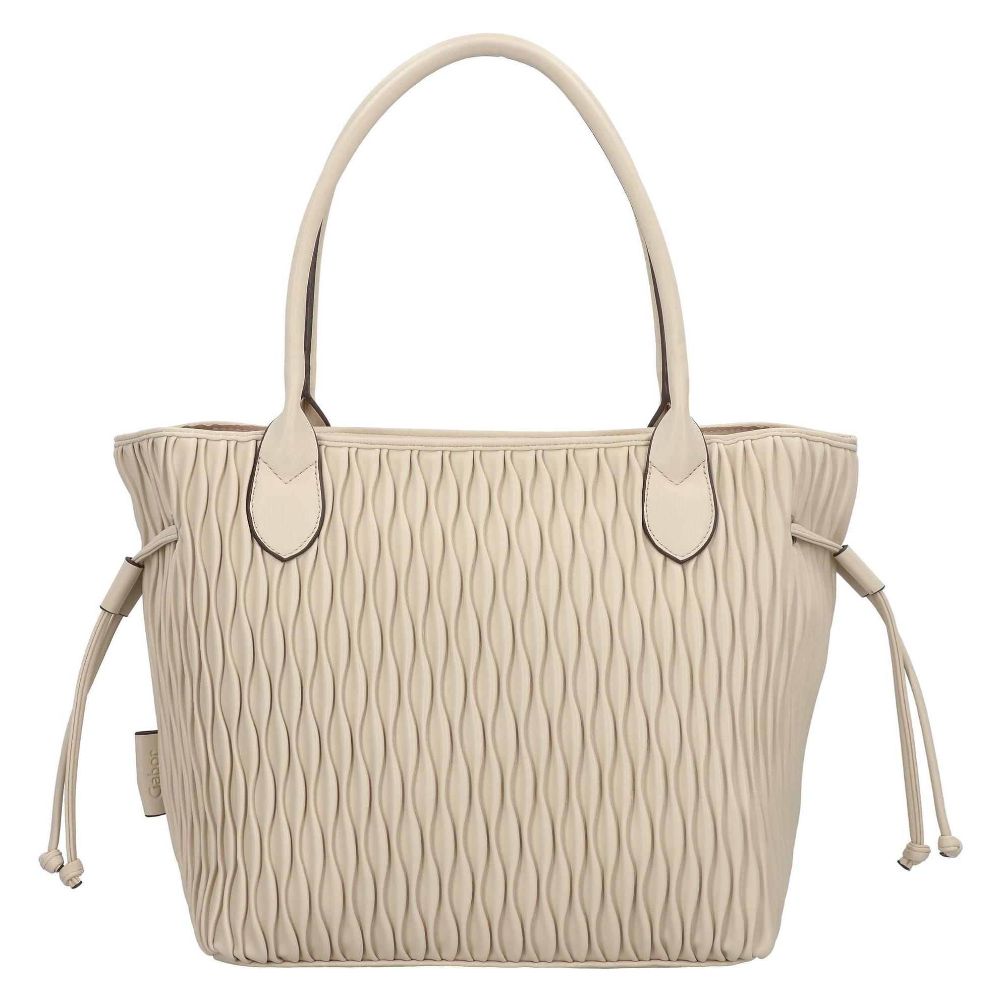 Gabor, Damen, Tasche, Granada Wave Shopper Tasche 43 Cm, Beige, (21 l)
