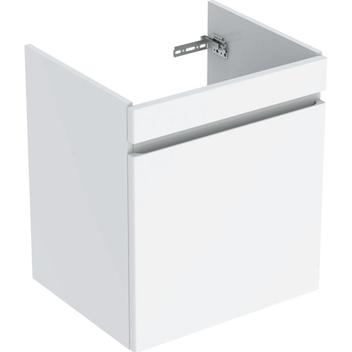 Geberit, Waschbeckenunterschrank, Renova Plan wastafelonderkast met lade 60,6 x 53,6 x 44,6 cm, glans wit (53.5 x 44.5 x...