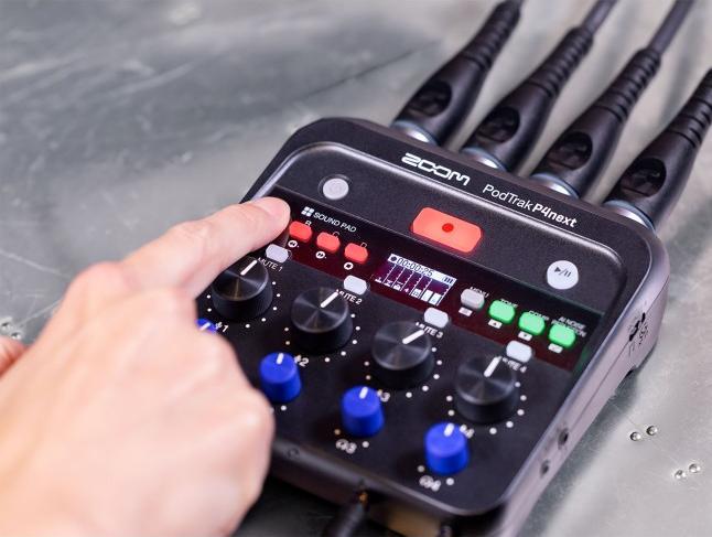 Produktbild Zoom PodTrak P4next (EU/UK) 4-Spur Podcast
