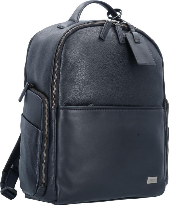 Actual product image Brics Torino backpack leather 40 cm laptop compartment