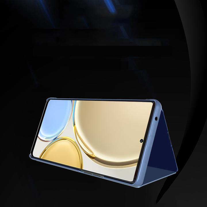Actual product image Hurtel Clear View Case case for Honor X9 / X9 5G / X30 / Magic4 Lite flip cover black (Honor Magic 4 Lite, Vivo X30)
