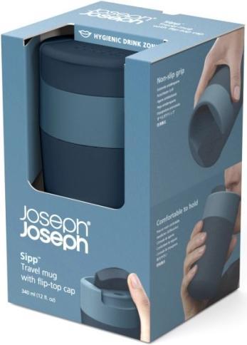 Image du produit Joseph Joseph Sipp Travel Mug 340ml, bleu (0.34 l)
