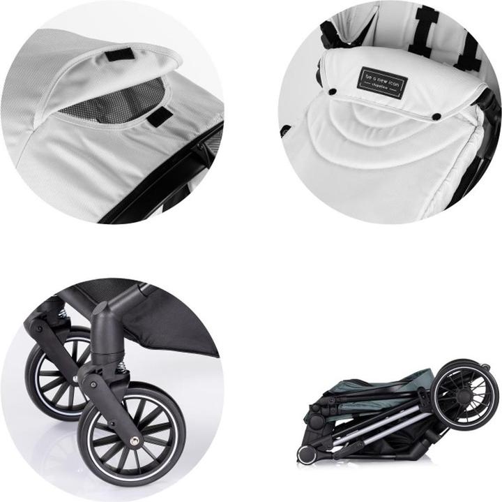 Actual product image Chipolino Kinderwagen Aura 3 in 1