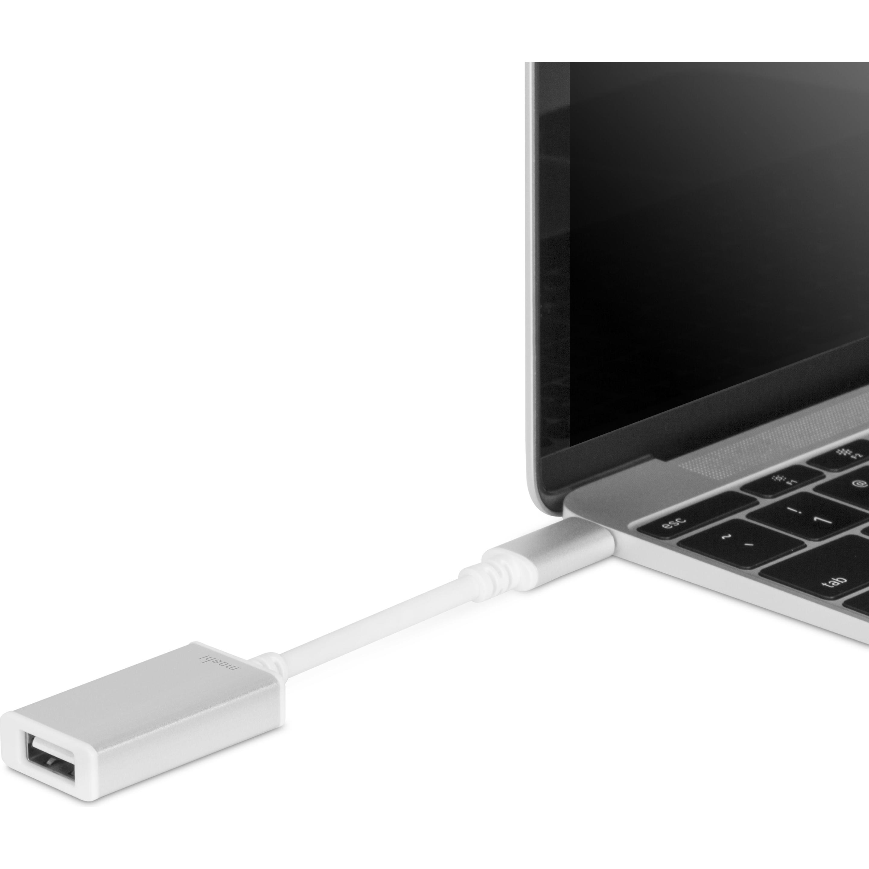Thumbnail - Moshi USB-C – USB A (0.13 m, USB 3.2 Gen 2), USB Kabel