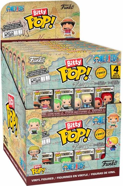 Actual product image Funko Assorted Blister 4 figures Bitty POP One Piece