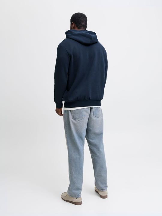 Actual product image Jack & Jones JJELOGO SWEAT HOOD 2 COL 24/25 NOOS PLS (4XL)