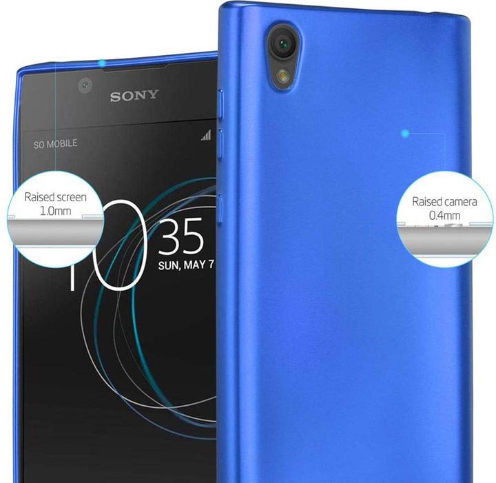 Actual product image Cadorabo TPU Matt Metallic Cover (Sony Xperia L1)