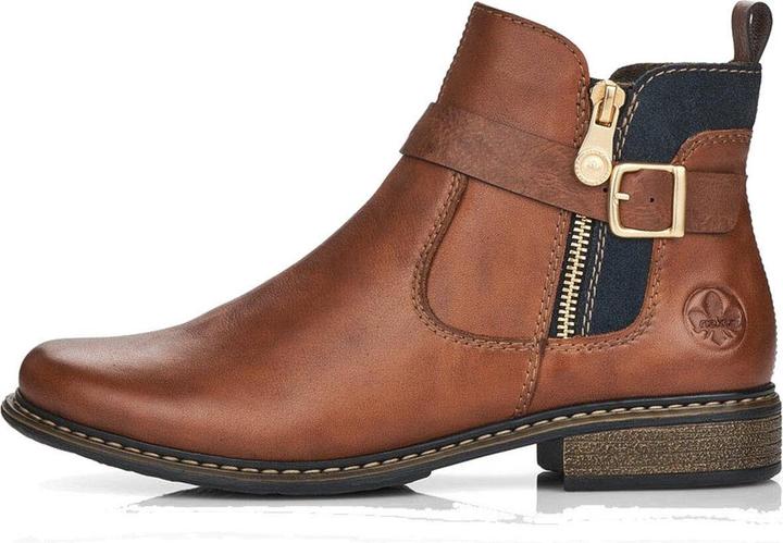 Actual product image Rieker Ankle boots walnut antique/chestnut (41)