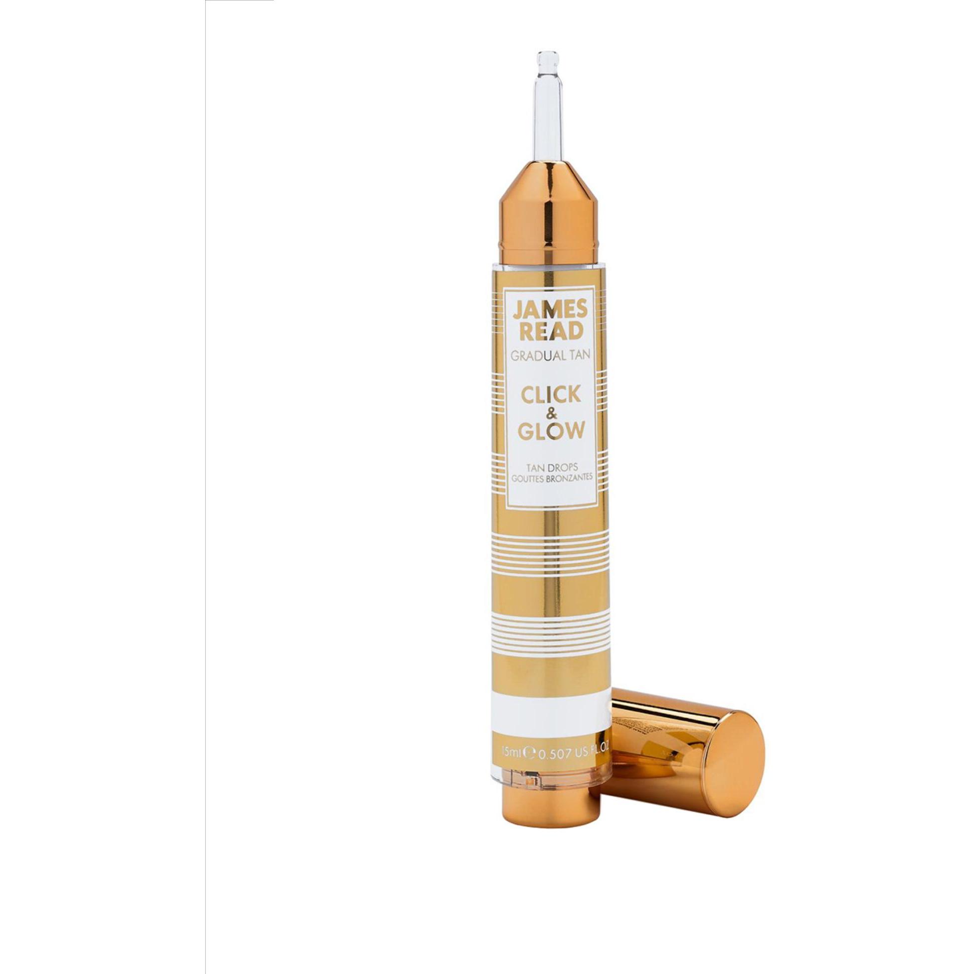 Thumbnail - James Read, Selbstbräuner, Gradual tan Click and Glow (Selbstbräunungsserum, 15 ml)