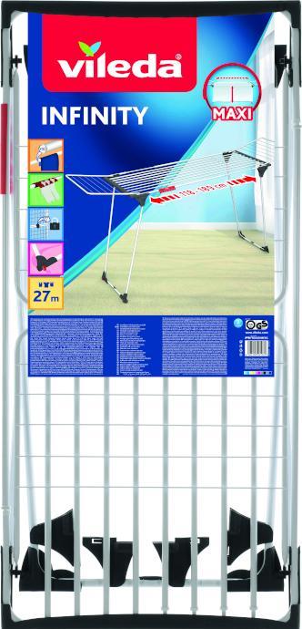 Actual product image Vileda Stand dryer Infinity 27 m