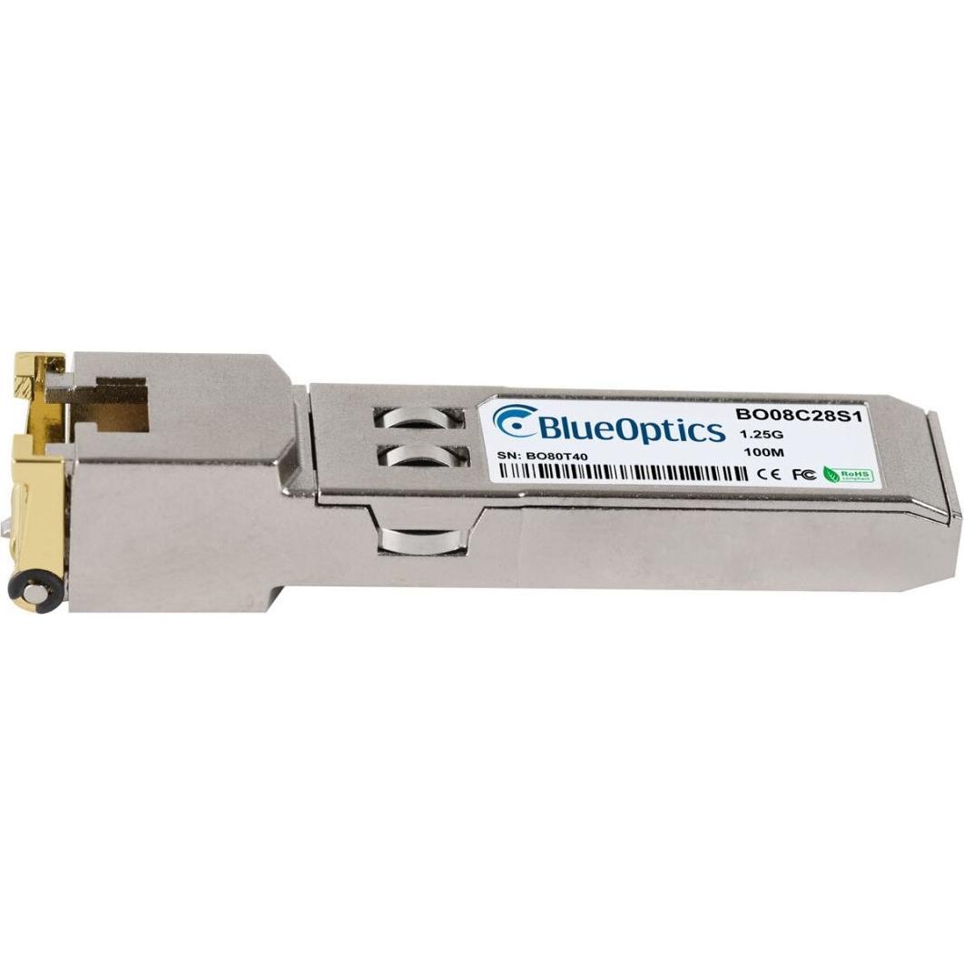 CBO Linksys MGBT1 kompatibler BlueOptics SFP BO08C28S1, Transceiver, Silber
