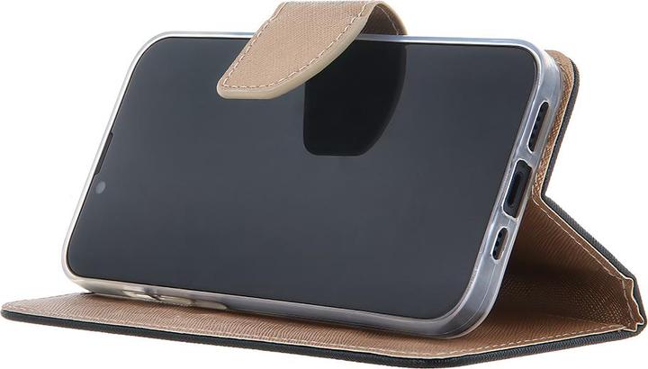 Produktbild OEM Smart Fancy Hülle für Xiaomi Redmi 12C schwarz-gold (Xiaomi Redmi 12C)