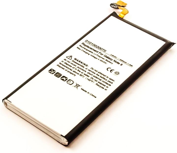 Actual product image AGI Battery compatible with Samsung Galaxy Note 8 - Battery - 3,000 mAh