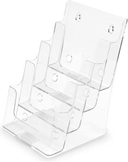 Deflecto Brochurehouder "Classic" DIN A5, 3 vakken (A5)