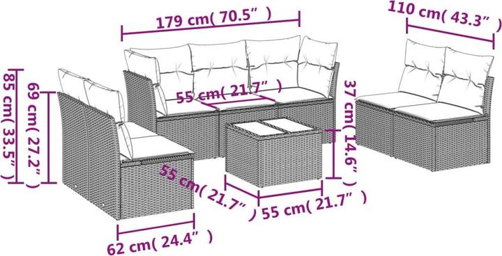 Produktbild vidaXL Trey