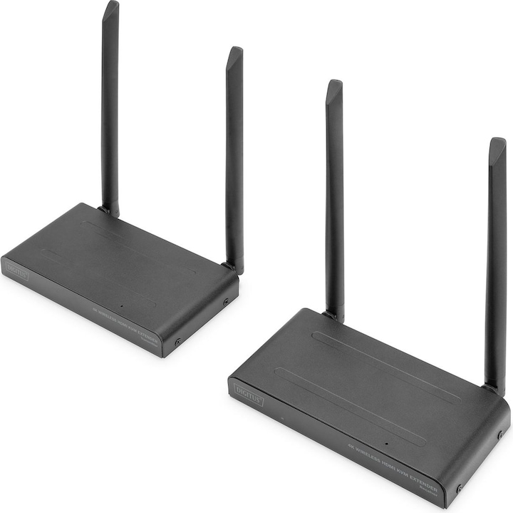 Produktbild Digitus 4K Wireless HDMI Extender/Splitter Set, 1x4 200 m, 1x TX, 1x RX