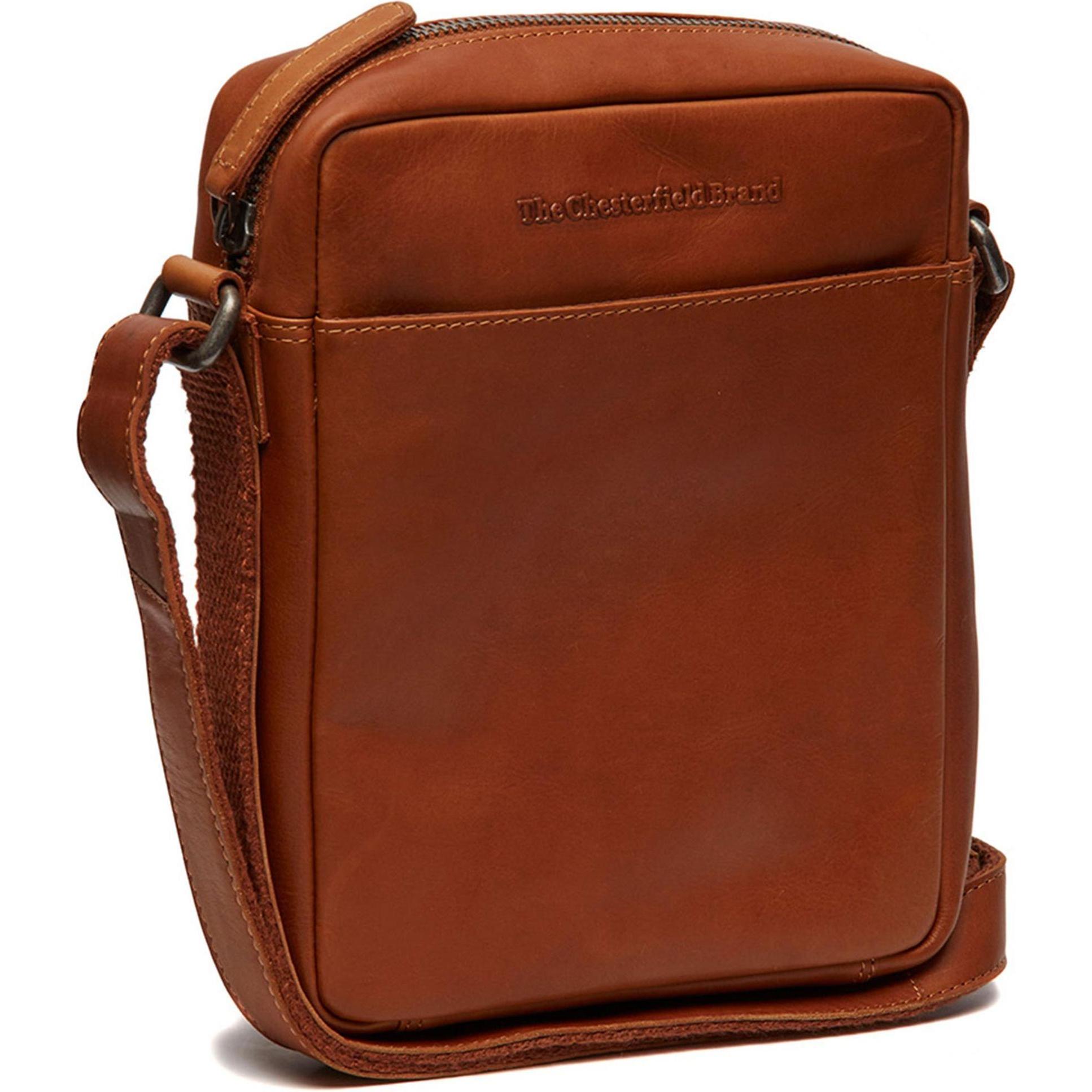 The Chesterfield Brand, Handtasche, Saba Umhängetasche Leder 18 cm, Braun