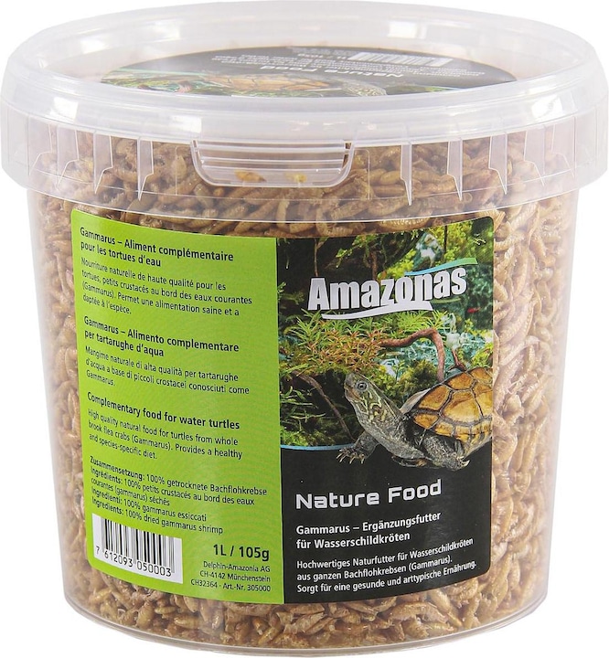 Immagine prodotto Amazonas Gammarus per le tartarughe d'acqua (1 x, 0.11 kg)