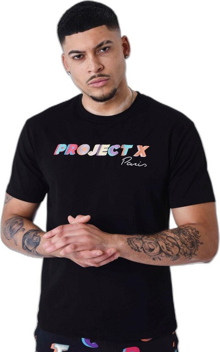 Project X Paris maglietta overize con logo ricamato multicolore project x pari (S)