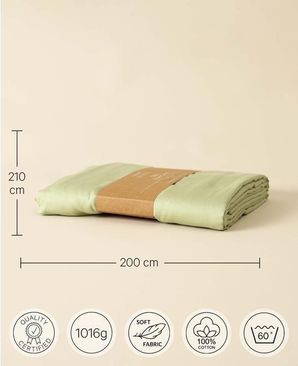 Image du produit Esmée Thia Sage, 200 x 210 cm (Housse de couette, 200 x 210 cm)