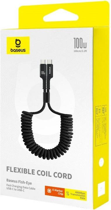 Image du produit Baseus USB C – USB C (1 m, 100 W)