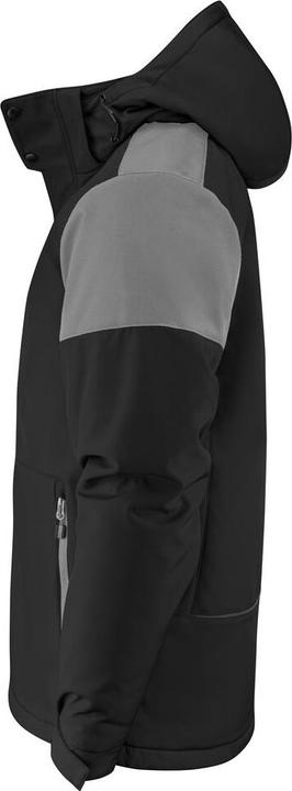 Actual product image Printer Prime Prime Padded Softshell Jas heren zwart/staalgrijs - maat XXXL (3XL)