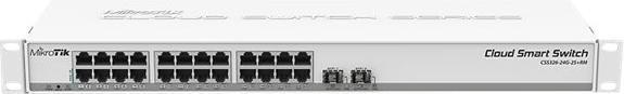 Produktbild MikroTik CRS326-24G-2S+RM: L3 Smart Switch (24 Ports)