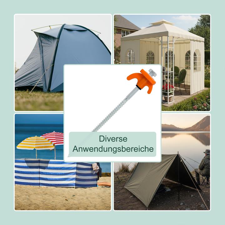 Produktbild Relaxdays 20 x Schraubheringe