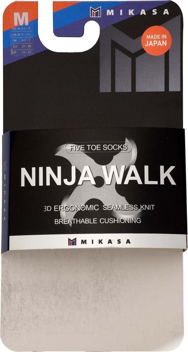 Produktbild Mikasa Ninja Walk Zehensocken toe socks, 394001 (40 - 43)