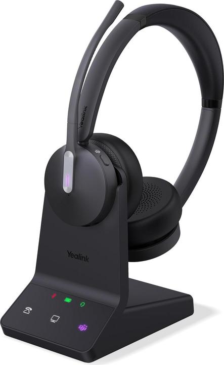 Actual product image Yealink Kabelloses Headset WH64 mit Mikrofon und DECT/Bluetooth (Wireless)
