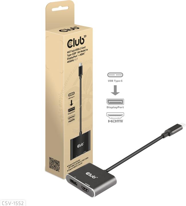 Produktbild Club 3D Usb-Hub (USB, 5.90 cm)