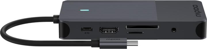 Produktbild Rapoo USB-C Multiport Adapter 10-in (USB-C, 10 Ports)