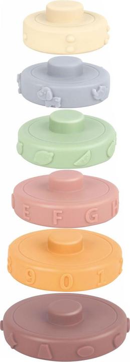 Actual product image Baby stacking tower pastel
