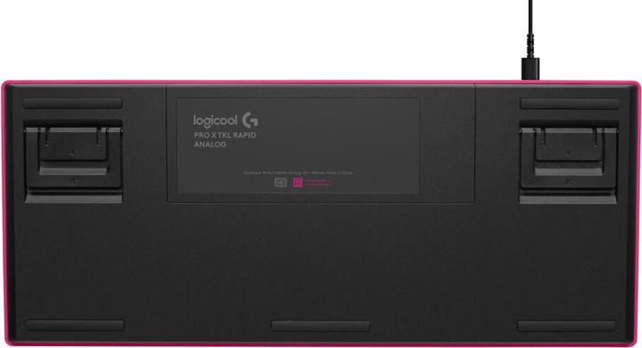 Actual product image Logitech PRO X TKL RAPID - MAGENTA - CH - EMEA28i-935 (CH, Cable)