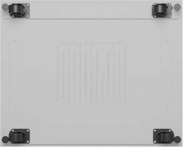 Produktbild Lanberg Stehender 19" Rack-Schrank 47U 800x1200 grau mit perforierten Türen und LCD (Flat Pack) V2 (10.86 HE, 19 Zoll Rack)